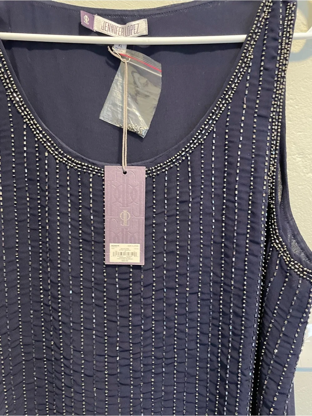 Jennifer Lopez NEW sleeveless tank size XL